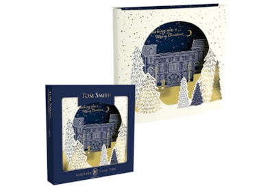 Tom Smith 5 Luxury Christmas Town Cards