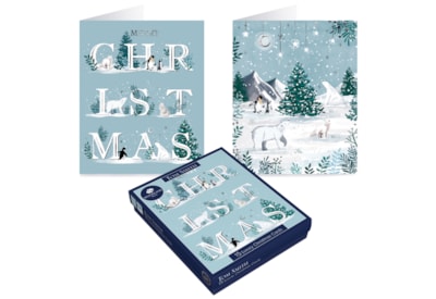 Tom Smith Luxury Boxed Arctic Animal Cards