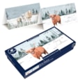 Tom Smith Luxury Slim Highland Cow Cards