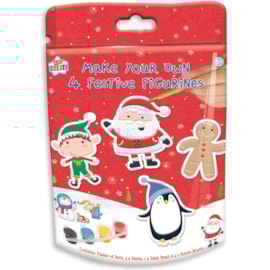Make Your Own Festive Figurines 4pack Make Your Own Festive Figurines 4pack