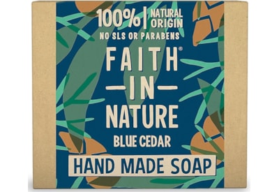Faith In Nature Soap Blue Cedar 100g (110301)