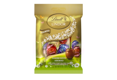 Lindt Lindor Mini Eggs Assorted Bag 80G Lindt Lindor Mini Eggs Assorted Bag 80G