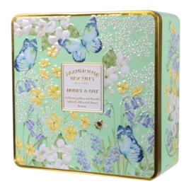 Farmhouse Garden Honey & Oat Bisc Tin 250G Farmhouse Garden Honey & Oat Bisc Tin 250G