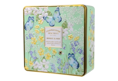 Farmhouse Garden Honey & Oat Bisc Tin 250G Farmhouse Garden Honey & Oat Bisc Tin 250G