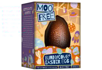Moo Free Bunnycomb Egg 85g Moo Free Bunnycomb Egg 85g