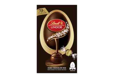 Lindt Lindor 70% Dark Shell Egg 260G Lindt Lindor 70% Dark Shell Egg 260G