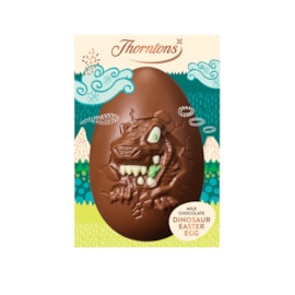 Thorntons Dinosaur Chocolate Egg 151g Thorntons Dinosaur Chocolate Egg 151g