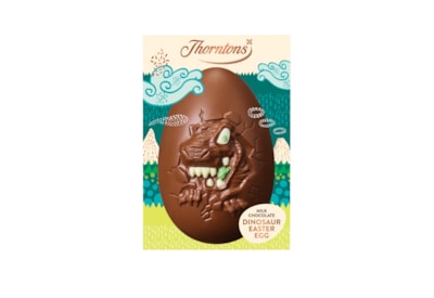 Thorntons Dinosaur Chocolate Egg 151g Thorntons Dinosaur Chocolate Egg 151g