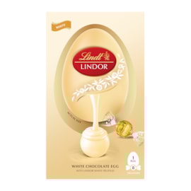 Lindt Lindor White Egg 260g Lindt Lindor White Egg 260g