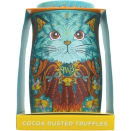 Monty Bojangles Spirit Blue Cat Tin With Coconut Crush Truffles 135g (Y877)