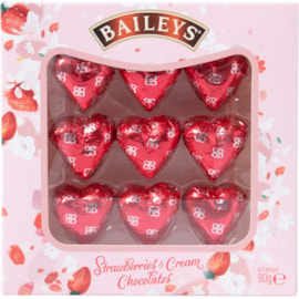 Baileys Strawberry & Cream Hearts 90g (Y944)