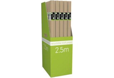 Giftmaker Kraft Roll Wrap 2.5mt (YAMGW20L)