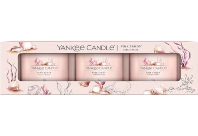 Yankee Candle Filled Votive Pink Sands 3pk (1686361E)