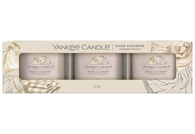 Yankee Candle Filled Votive Warm Cashmere 3pk (1701428E)