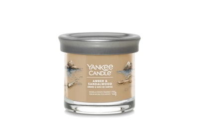 Yankee Candle Signature Tumbler Amber & Sandalwood Small Yankee Candle Signature Tumbler Amber & Sandalwood Small