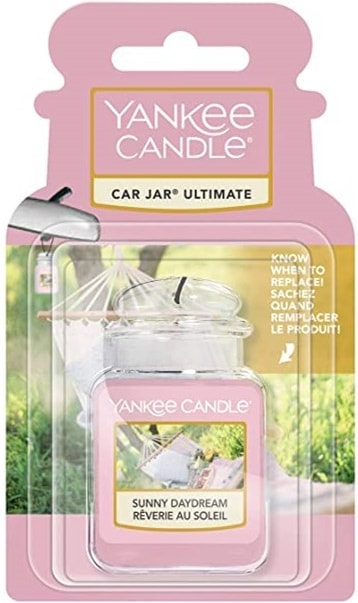 Désodorisant Car jar Ultimate Coton frais YANKEE CANDLE : le