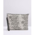 Lappella Yasmin Crossbody Bag In Black Snake  Leather