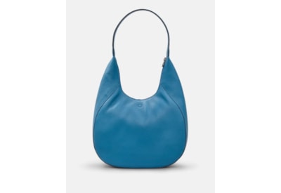 Yoshi Bromley Leather Shoulder Bag Petrol Blue (YB248 48)