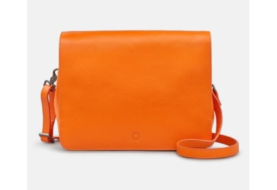 Yoshi Bexley Leather Flap Over Bag - Orange (YB253 22)
