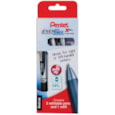 Pentel Energel Xm Black Gel Pen 3pc (YBL77LR7/3-A)