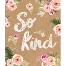 Eco Natures Card Thank You So Kind Eco Natures Card Thank You So Kind