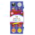 Act 12 Watercolour Paints &Brush Set Act 12 Watercolour Paints &Brush Set