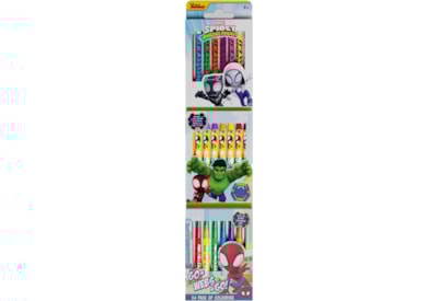 Spidey & Friend 24 Pack Of Colouring