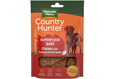 Natures Menu Superfood Bar Chicken With Coconut & Chia Seeds 100g (CHTCC)