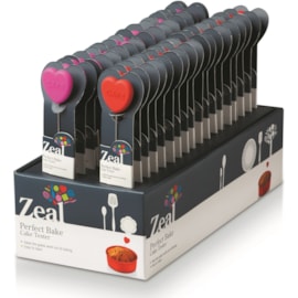 Zeal Silicone Heart Cake Tester Zeal Silicone Heart Cake Tester