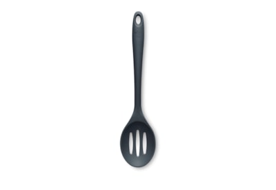 Zeal Silicone Slotted Spoon Dark Grey 29cm (J159T)