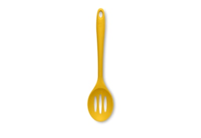 Zeal Silicone Slotted Spoon Mustard 29cm (J159M)
