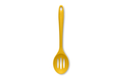 Zeal Silicone Slotted Spoon Mustard 29cm Zeal Silicone Slotted Spoon Mustard 29cm