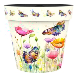 Creekwood Zest Pot Butterflies 30Cm