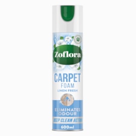 Zoflora Carpet Fresh & Care Foam Linen Fresh 600Ml