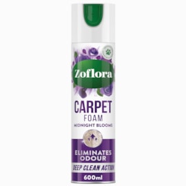 Zoflora Carpet Fresh & Care Foam Midnight Blooms 600Ml Zoflora Carpet Fresh & Care Foam Midnight Blooms 600Ml