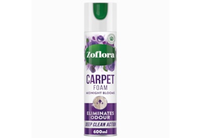 Zoflora Carpet Fresh & Care Foam Midnight Blooms 600Ml