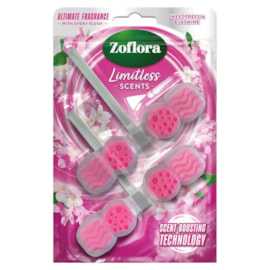 Zoflora Freesia & Jasmine Rim Blocks 2 X 48G Zoflora Freesia & Jasmine Rim Blocks 2 X 48G