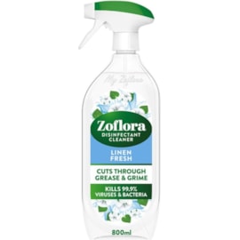 Zoflora Disinfectant Trigger Spray Linen Fresh 800ml (175232)