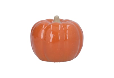 Gisela Graham Orange Earthenware Squash Ornament 11.2cm Gisela Graham Orange Earthenware Squash Ornament 11.2cm
